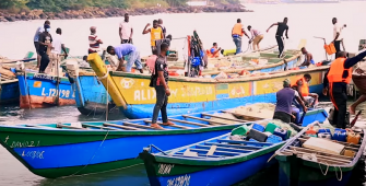 pêcheurs gabonais