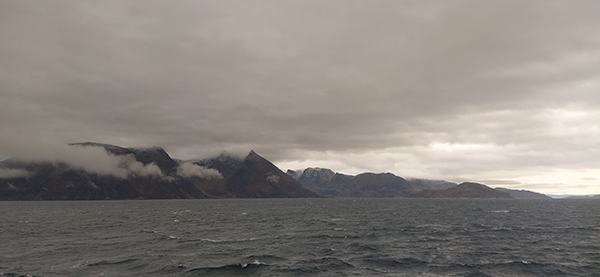 Porsangerfjord, à l'extrémité Nord de la Norvège