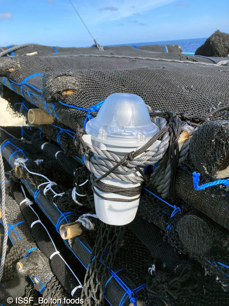 Abandoned Ghost Net Fish Aggregating Device Polluting The Ocean