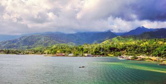 Paysage de Papouasie-Nouvelle-Guinée