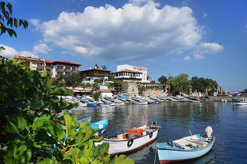 Harbor in Bulgaria
